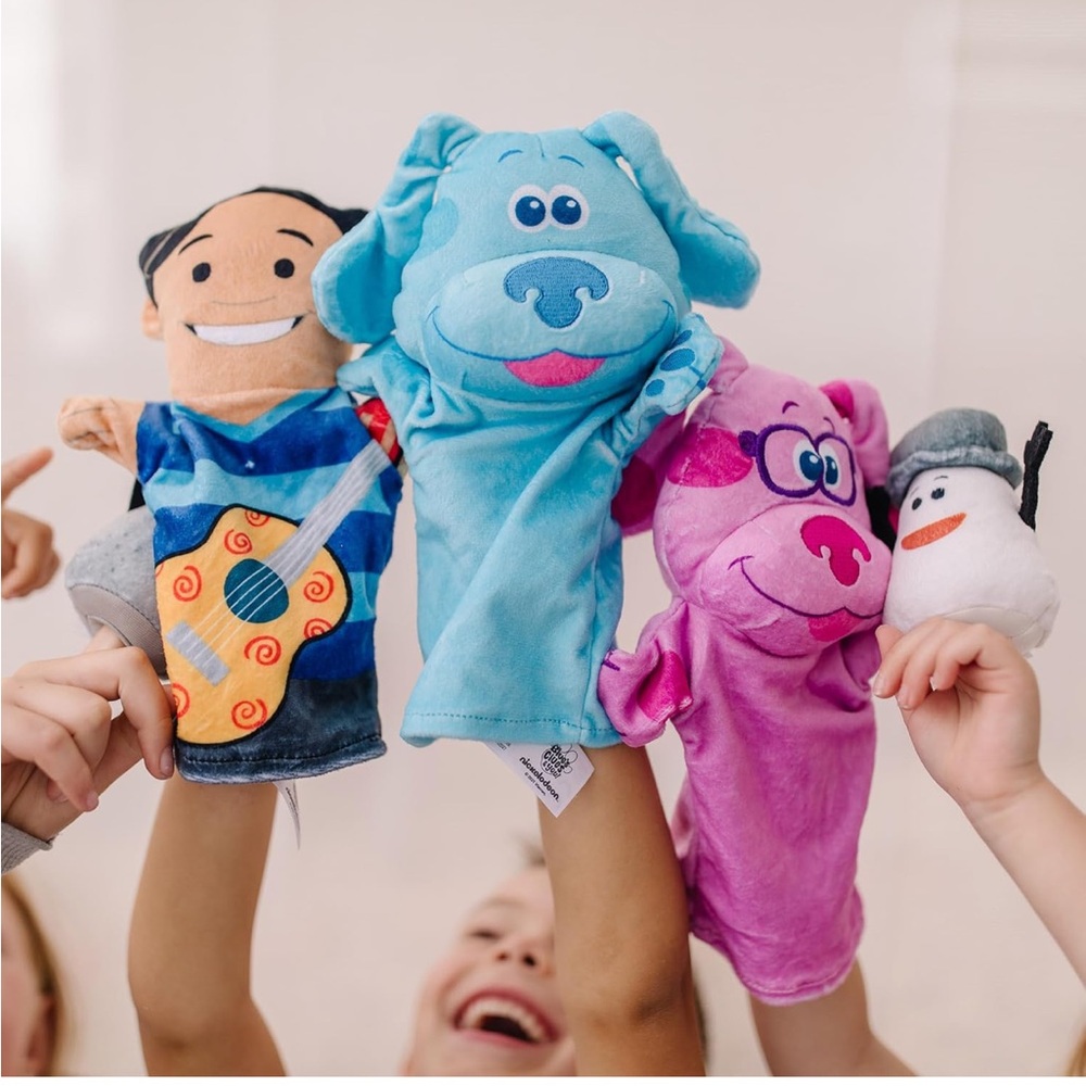 Melissa & Doug Blue’s Clues Hand Puppets